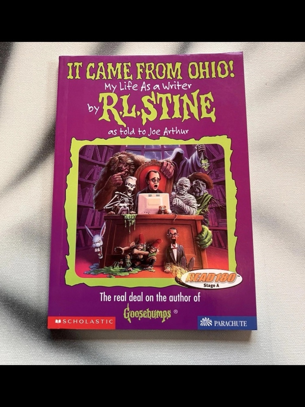 It Came From Ohio! My Life As A Writer RL Stine RARE School Market Edition! 1997